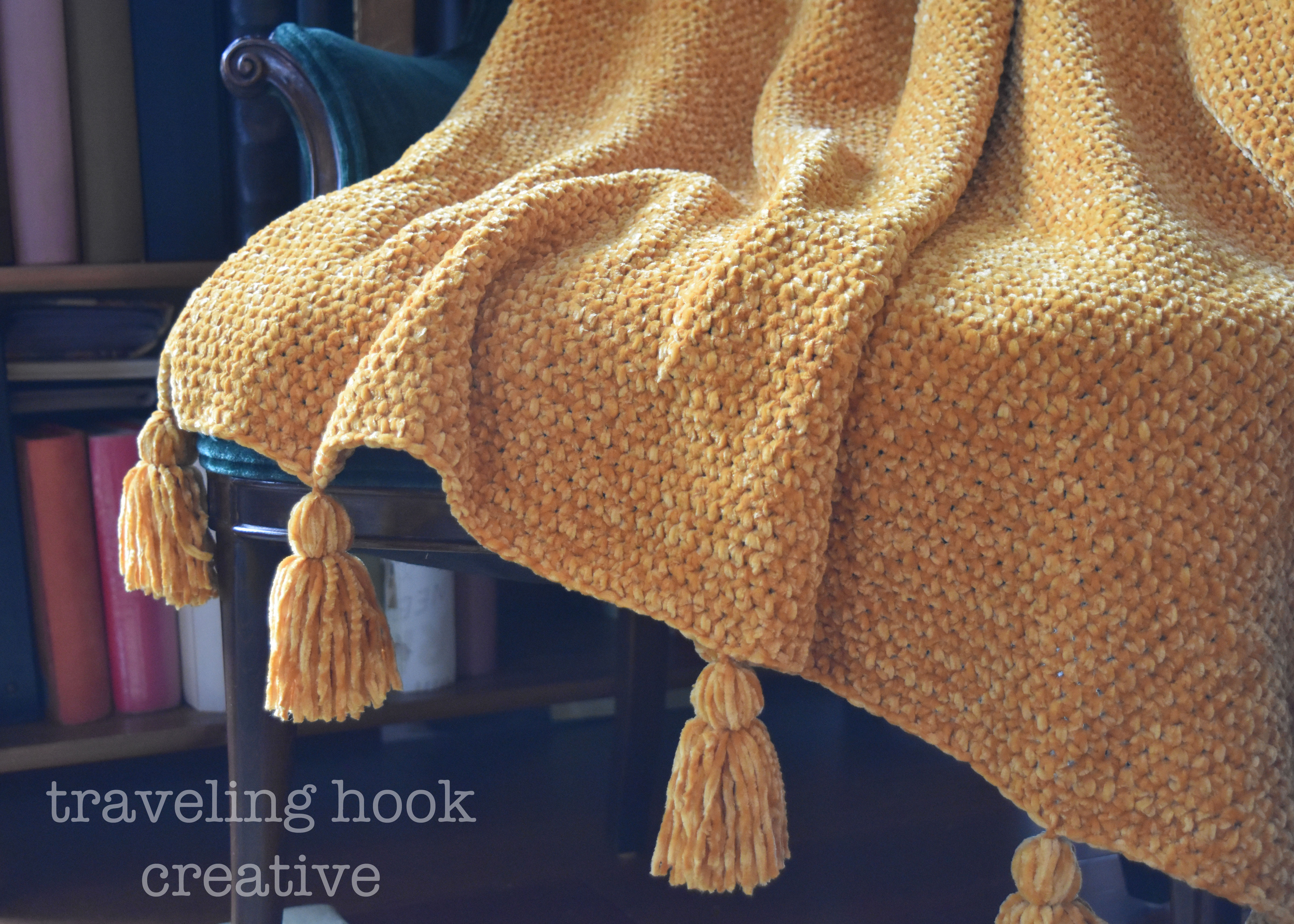 Harvest Throw Adaptable Luxury Crochet Blanket