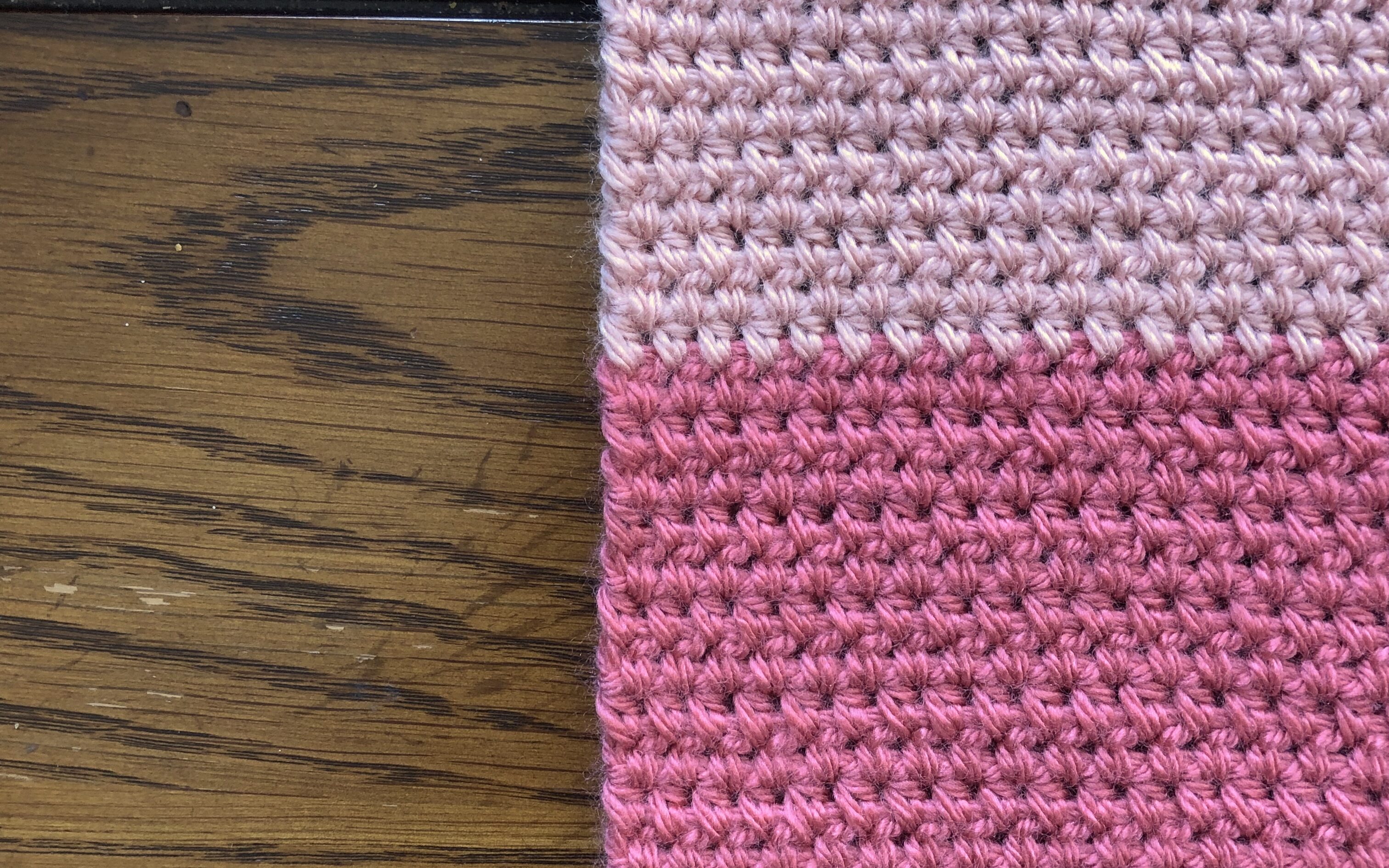 how to crochet straight edges